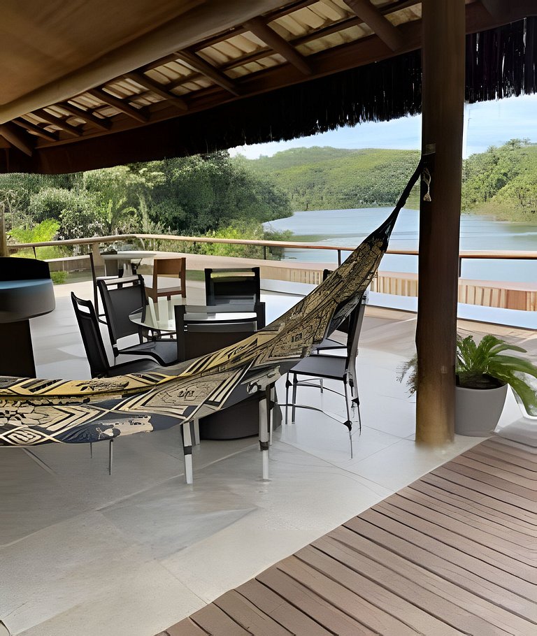 Casa Rosa - Experiência Exclusiva à Beira do Lago das Brisas