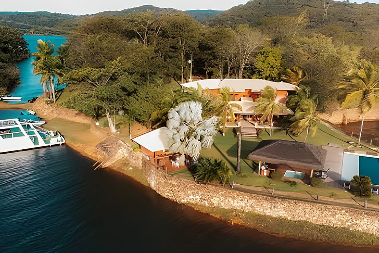 Ilha das Brisas - Refúgio Exclusivo no Lago das Brisas - GO